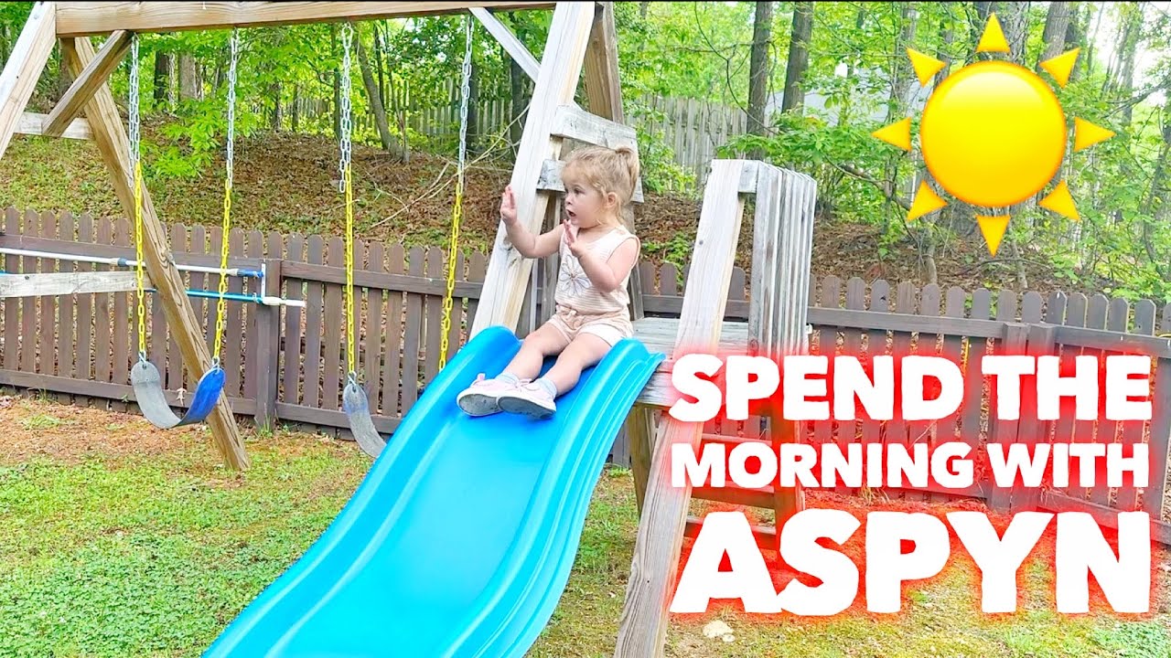 🌞 Morning with Aspyn | Toddler Morning Routine Vlog 🧸💛 | Family 5 Vlogs