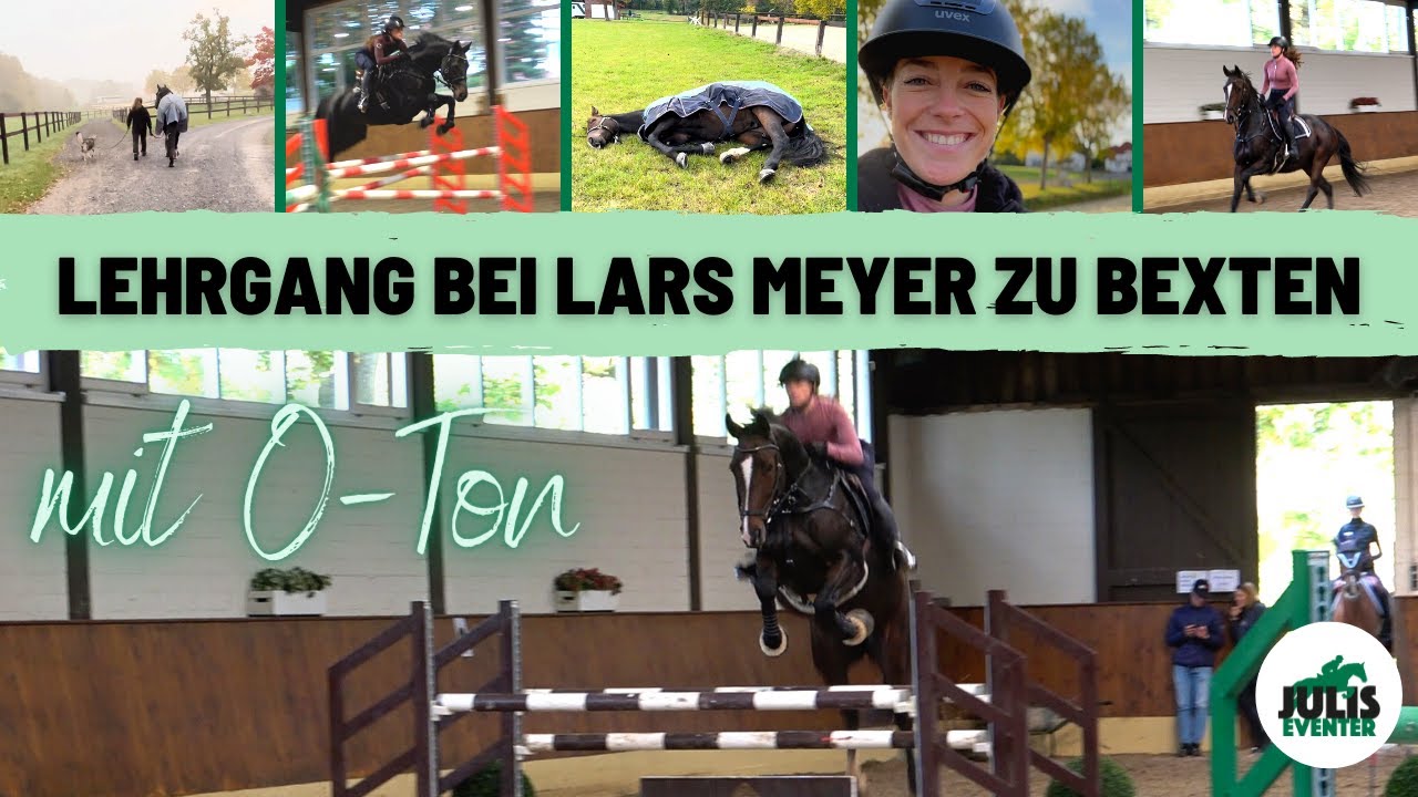 Richtig gymnastizieren - Springlehrgang bei Lars Meyer zu Bexten! Original-Ton!