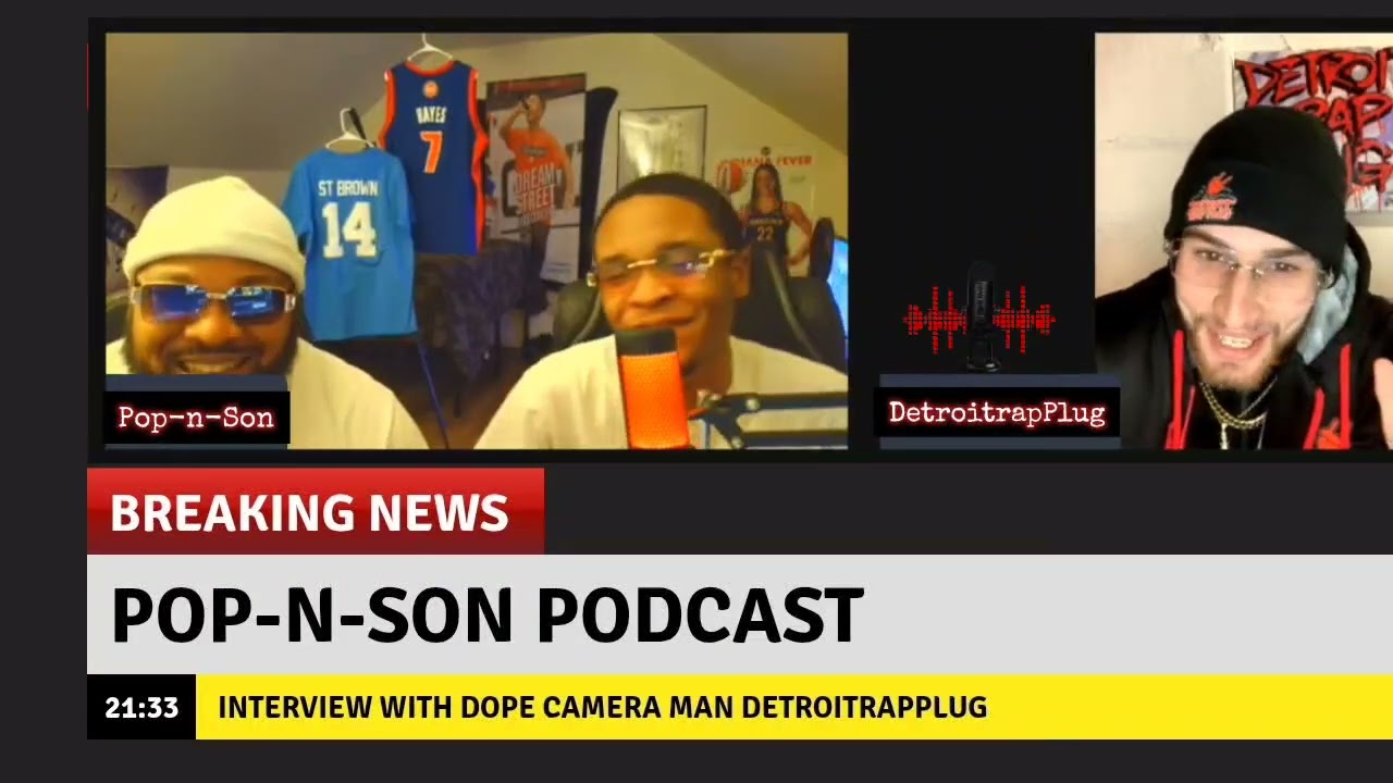 Pop-N-Son Episode 44 Interviewing DetroitRapPlug
