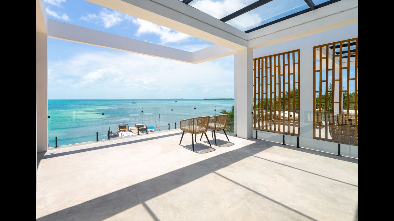 Beachfront Home for Sale in Caye Caulker – Luxury, Views, and Caribbean Comfort