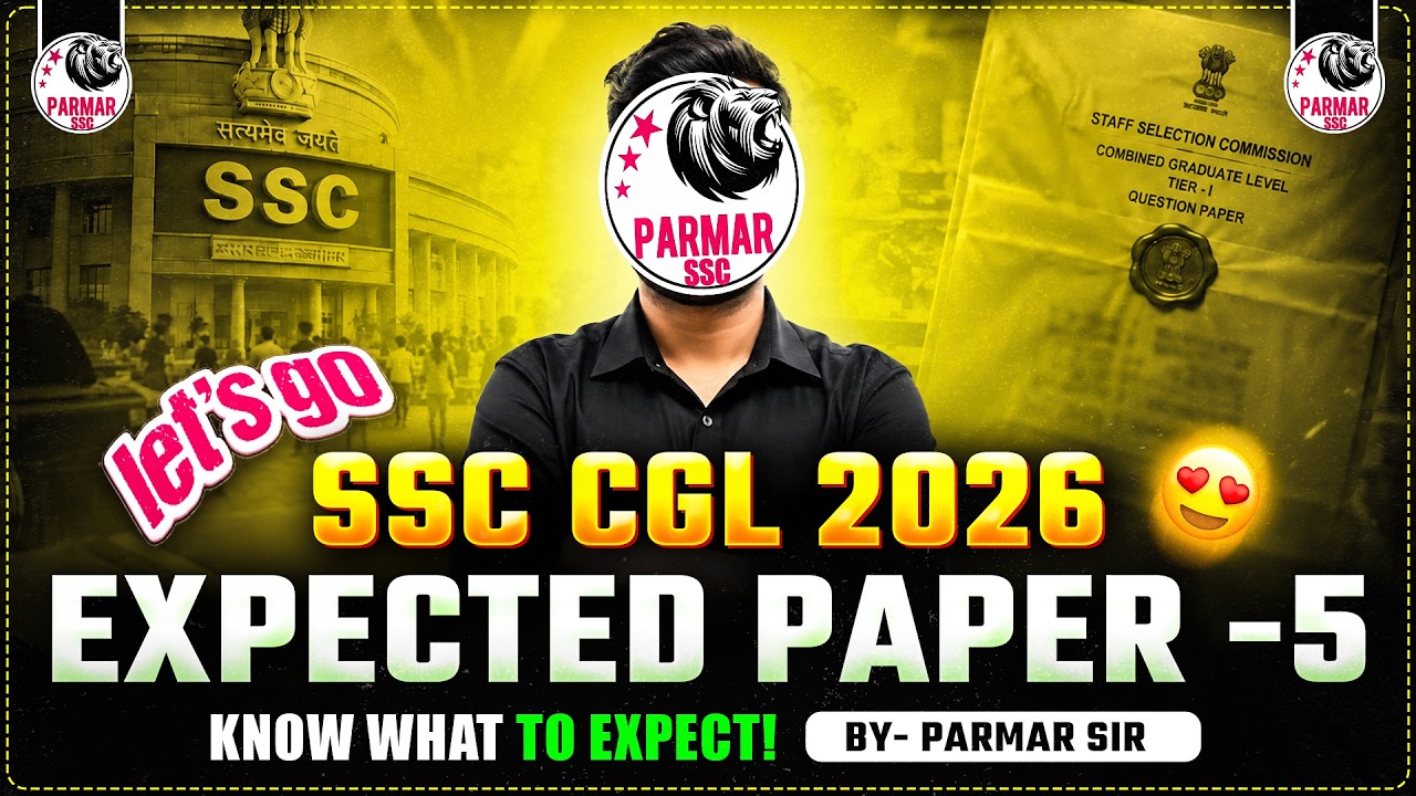 SSC CGL 2026 | GK EXPECTED PAPER - 05