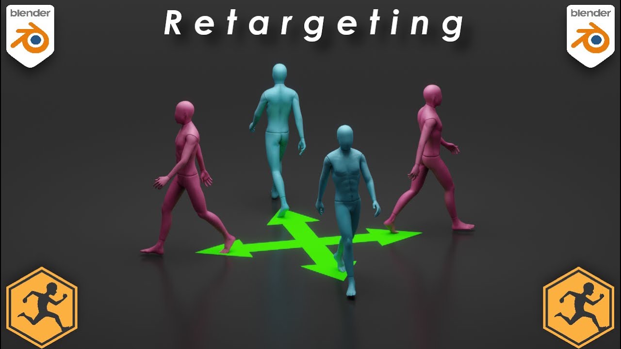 Blender 2.90 How to change Direction of Mixamo Animation  #1