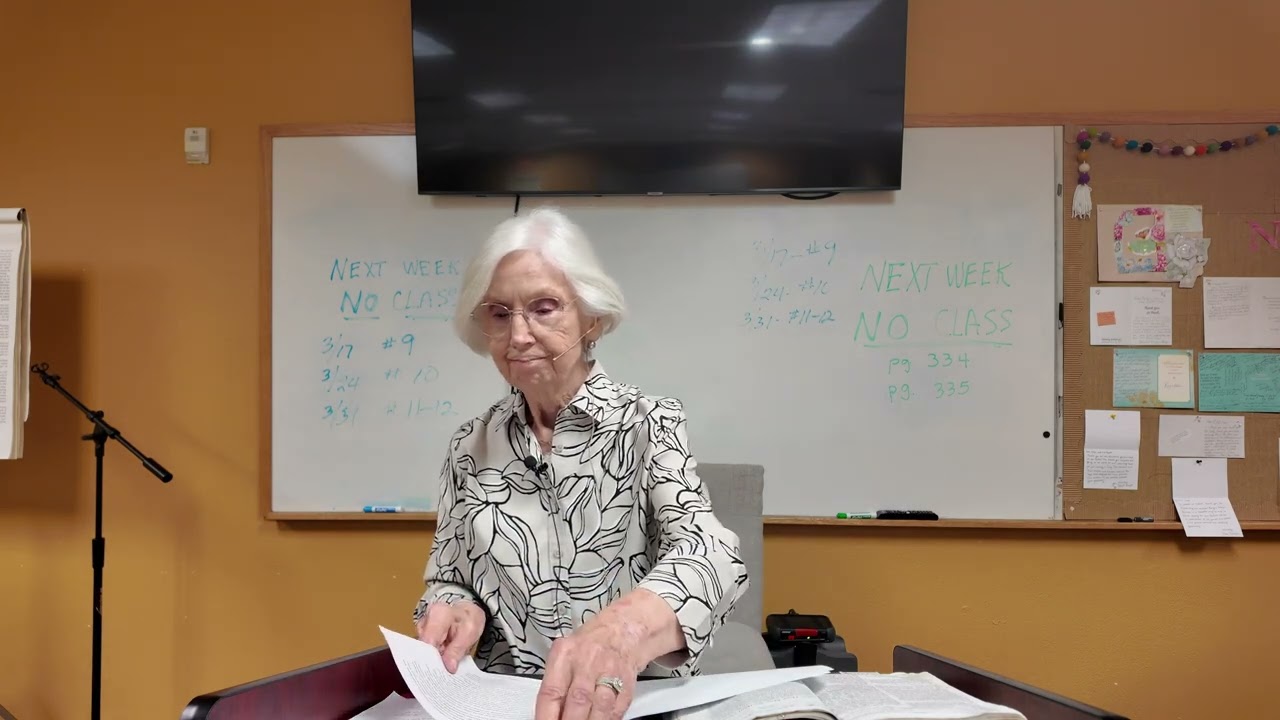 WOMEN’S BIBLE STUDY 
