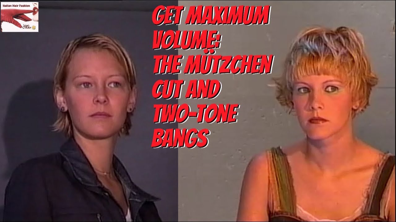 Get Maximum Volume: The Mützchen Cut and Two-Tone Bangs