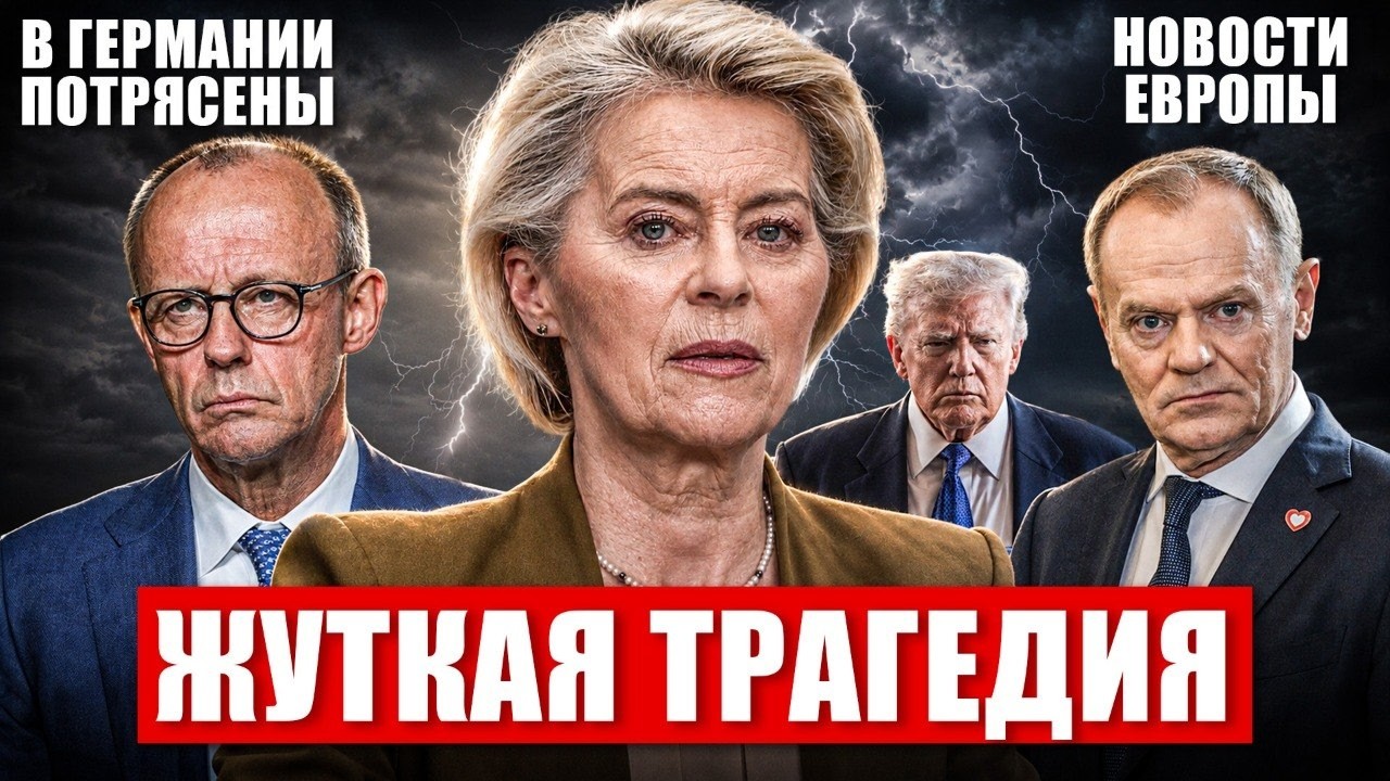 Horrific tragedy in Europe. Germany is in shock. Everyone has been warned. News today