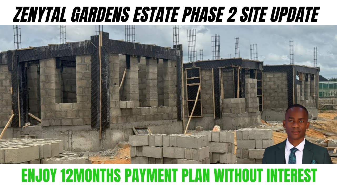 ZENYTAL GARDENS ESTATE PHASE 2 SITE UPDATE, AFFORDABLE LAND FOR SALE IN LAGOS NIGERIA 
