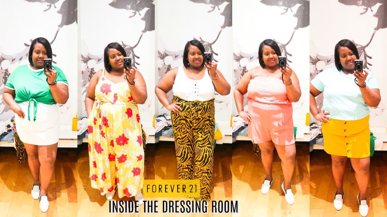 INSIDE THE DRESSING ROOM FOREVER 21 PLUS| PLUS SIZE FASHION