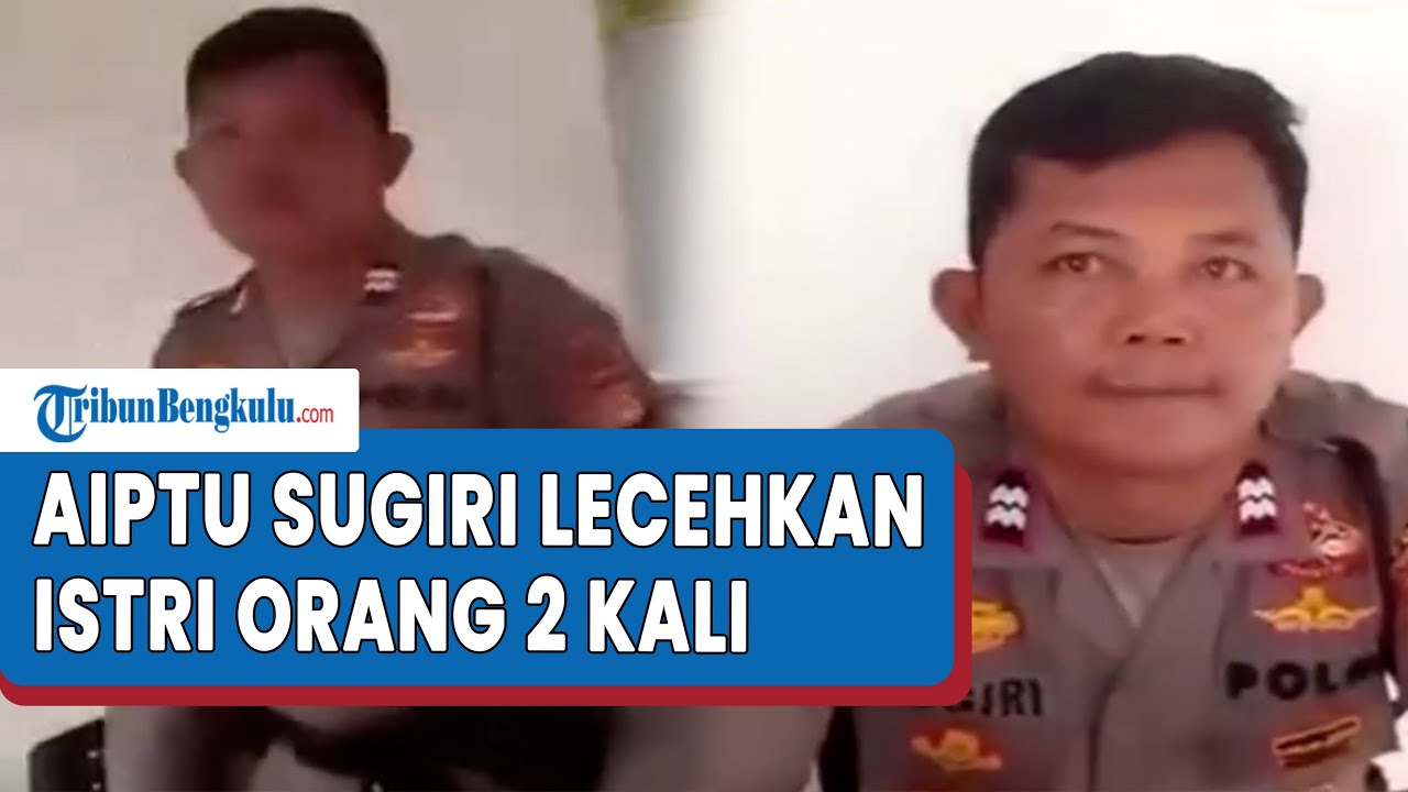 TAMPANG Polisi Aiptu Sugiri yang Diduga Lecehkan Istri Orang 2 Kali di Tangsel, Bikin Suami Murka