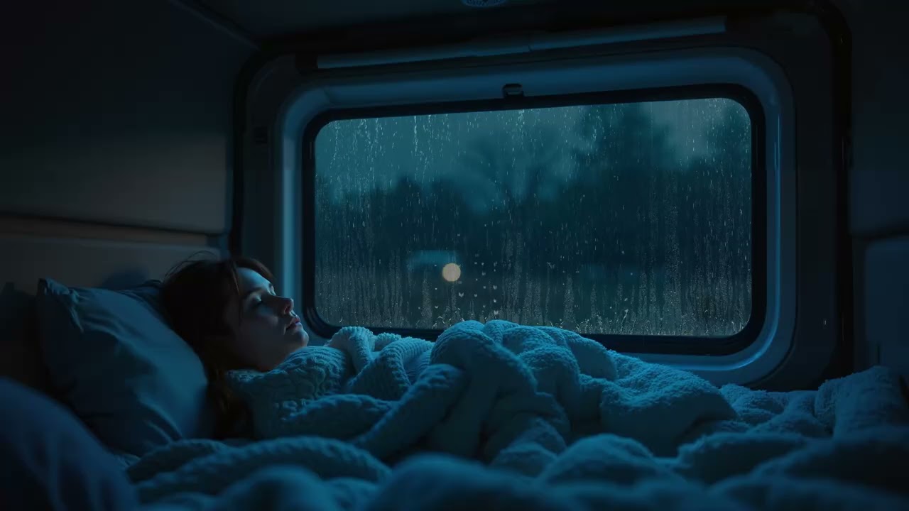 Gentle Rain Inside a Cozy Car 🌧️ Sleep ASMR for Deep Relaxation