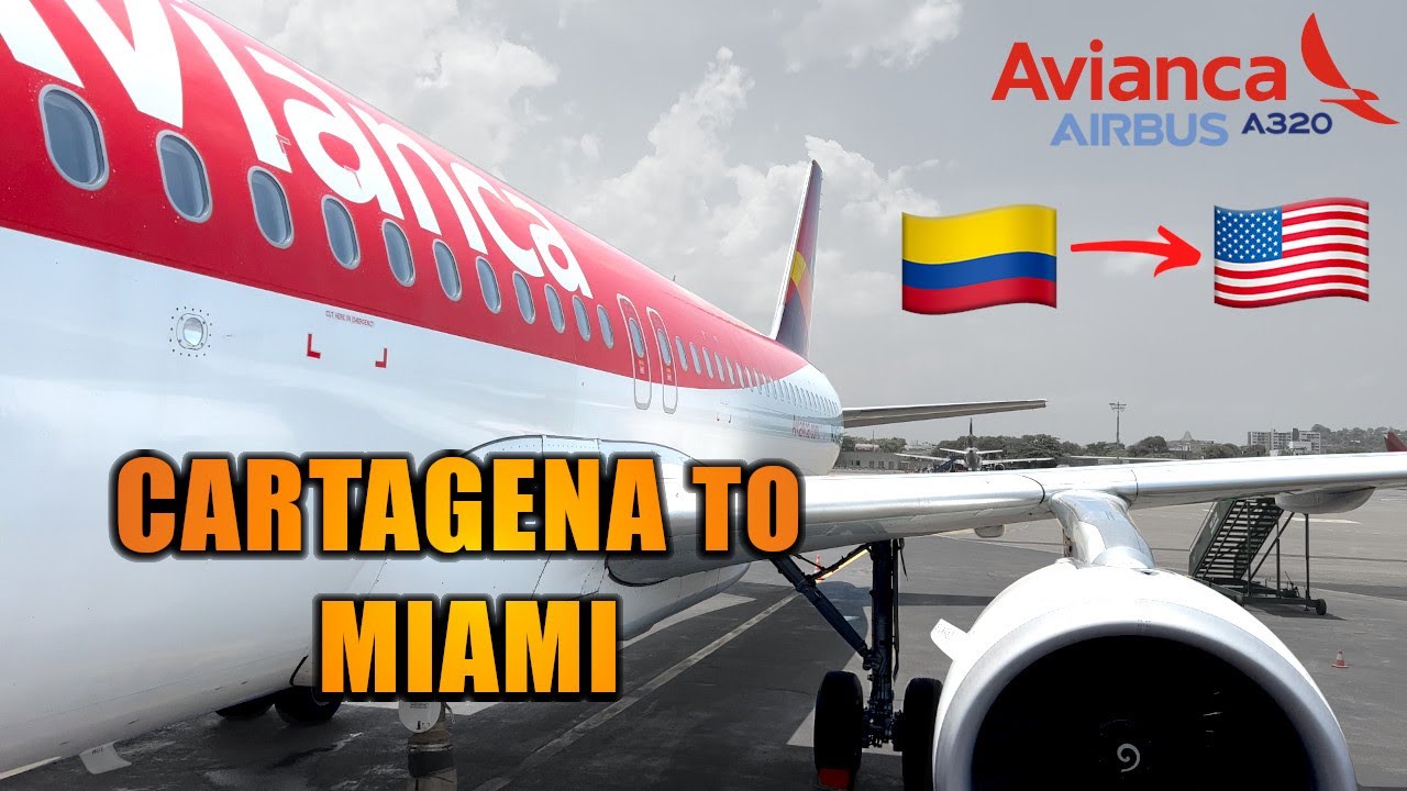 FLIGHT REPORT Cartagena to Miami AVIANCA (# 119)