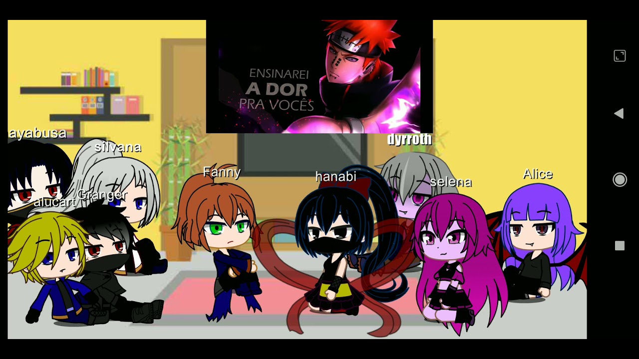 mobile lends reagindo ao rap da Akatsuki