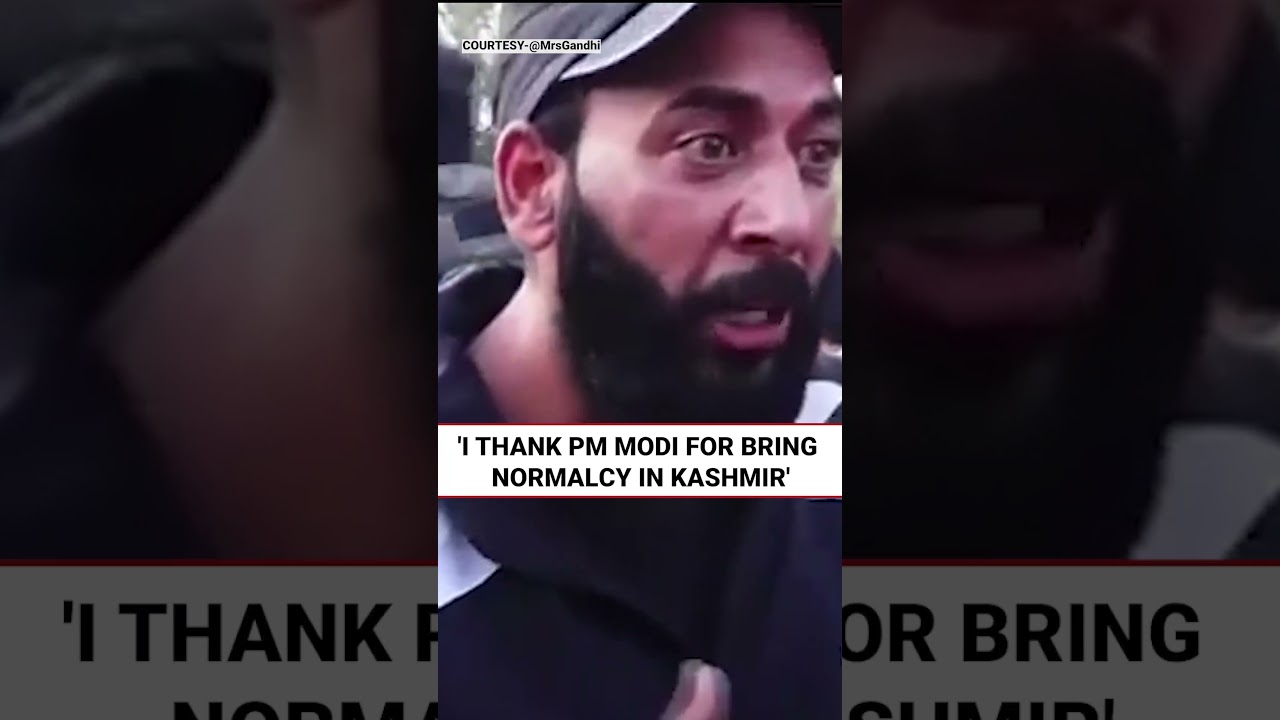This Kashmiri Youth Lauds PM Modi, Hails Abrogation of Article 370