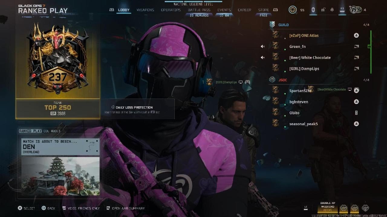 2/8 Den Overload Ranked 2