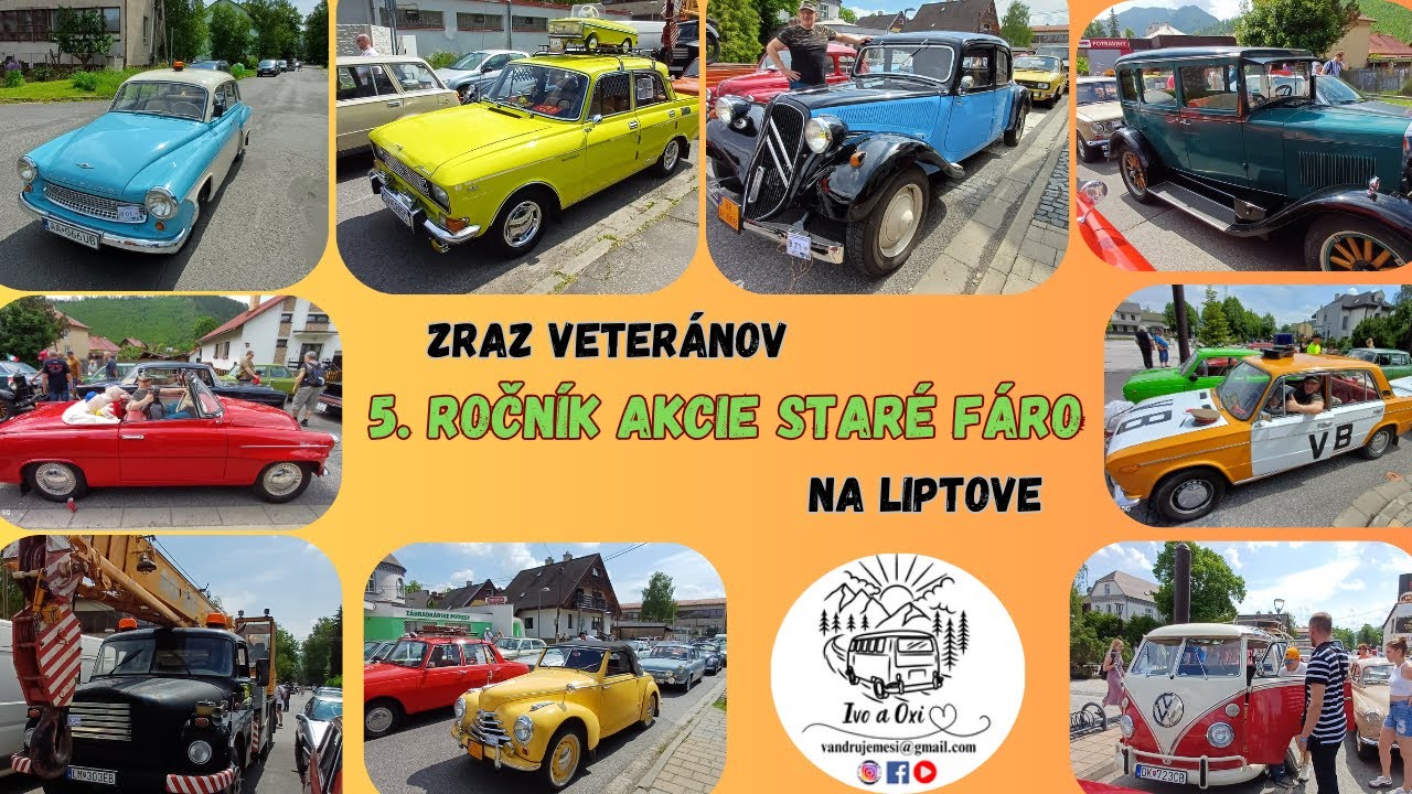 STARÉ FÁRO- 5. ročník stretnutia veteránov na Liptove, Slovakia 