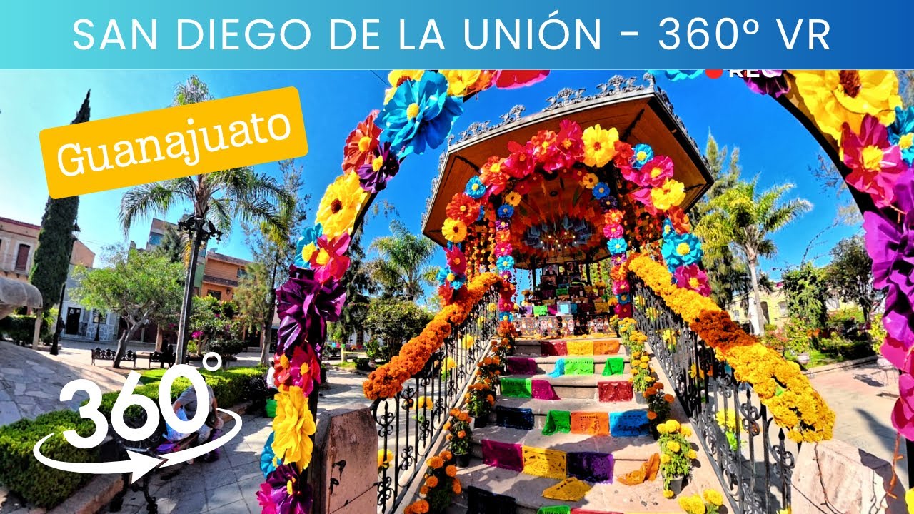 San Diego de la Unión / Centro del Pueblo / RV / 360°