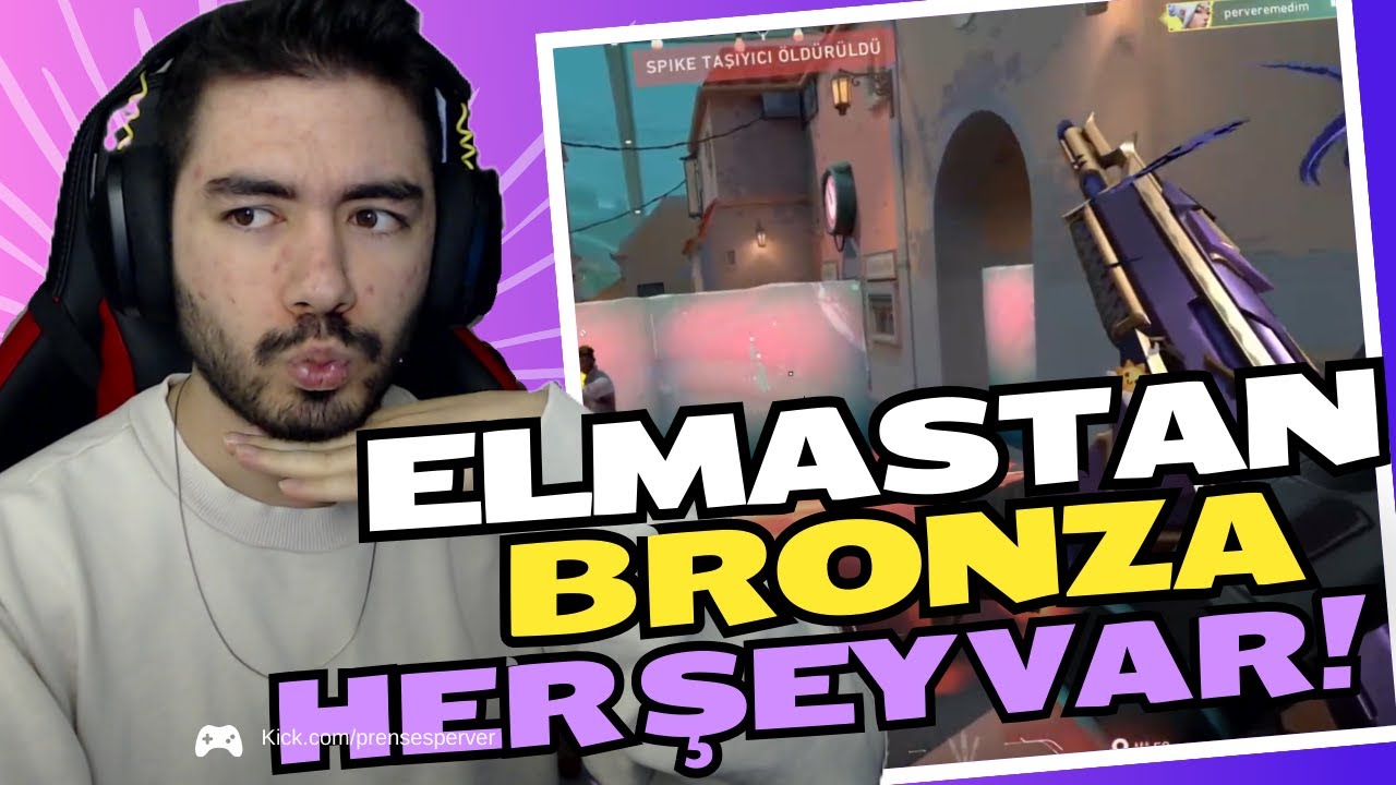 Elmastan Bronza Her Şey Var! | VALORANT