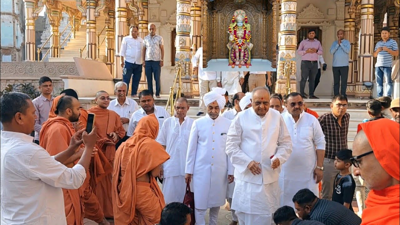 #H.H MOTA MAHARAJSHREE 09/03/2026 પ.પૂ મોટા મહારાજશ્રી....રંગમહોલ... શ્રી નરનારાયણ દેવ દર્શન કાલુપુર