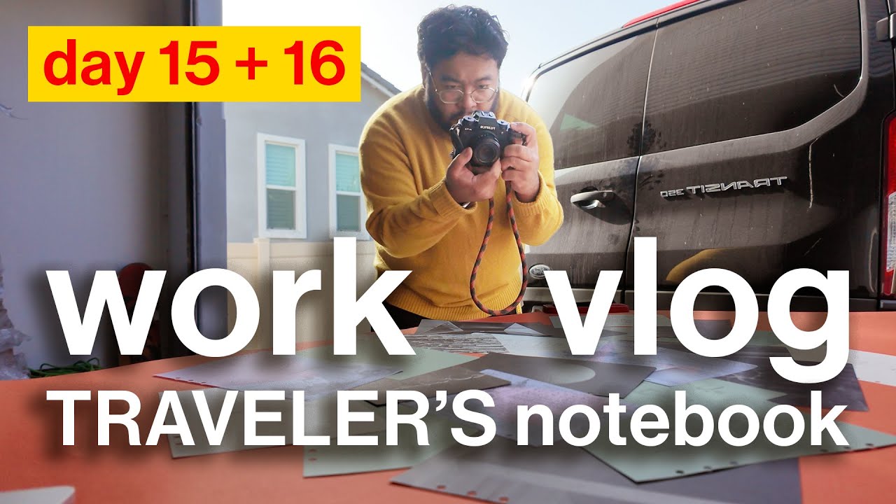 what it's like working for TRAVELER'S and PLOTTER 🎁 vlogmas day 15 & 16