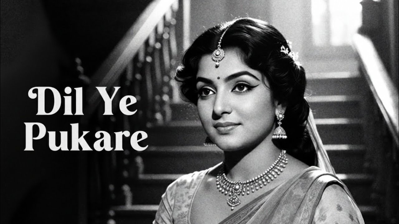 Dil Ye Pukare _ Old Hindi Romantic Song _ Heart Touching 60s-70s Vibe Love Song_128K)