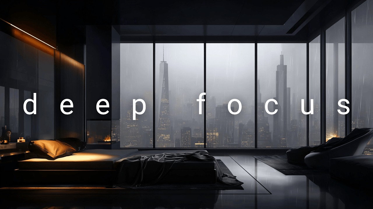 Deep Work Music for Focus ･ Zero Distractions | Work, Study & Flow State