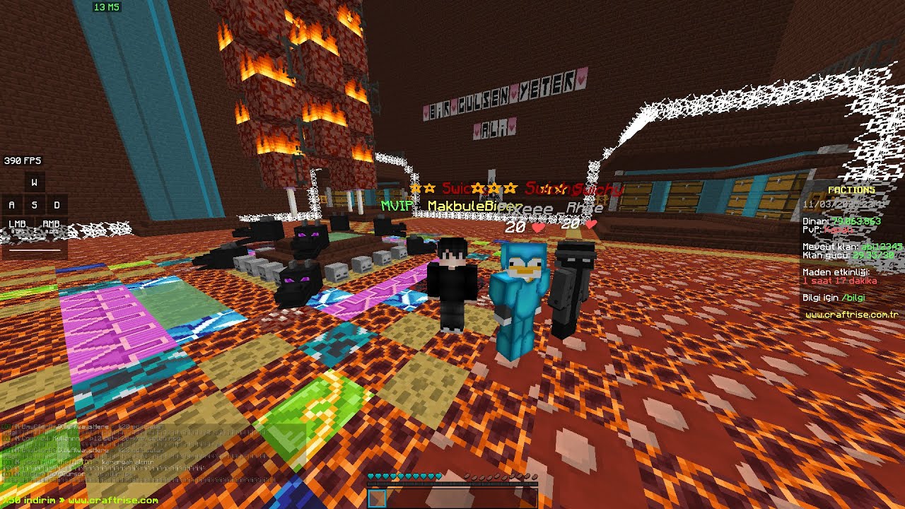Craftrise Factions Edit Avı #3 #craftrise  #factions  #minecraft #ametist