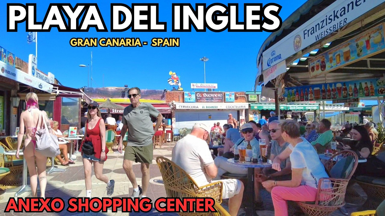 This Is What Winter Looks Like in Playa del Inglés 🌴Gran Canaria 