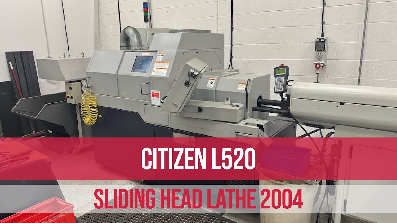 Citizen L520 Sliding Head Lathe 2004