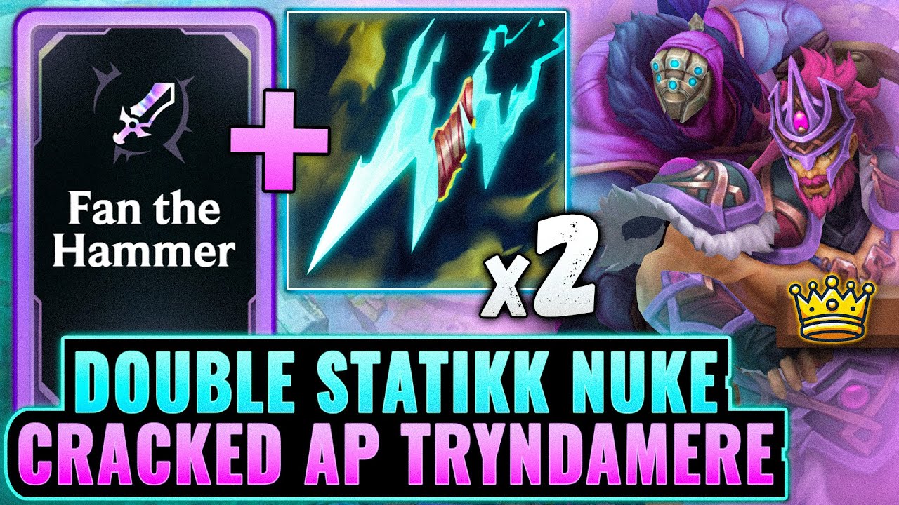 Double Fan The Hammer Statikk Combo: Smiting a Trashtalker with OP Build | League Arena Gameplay