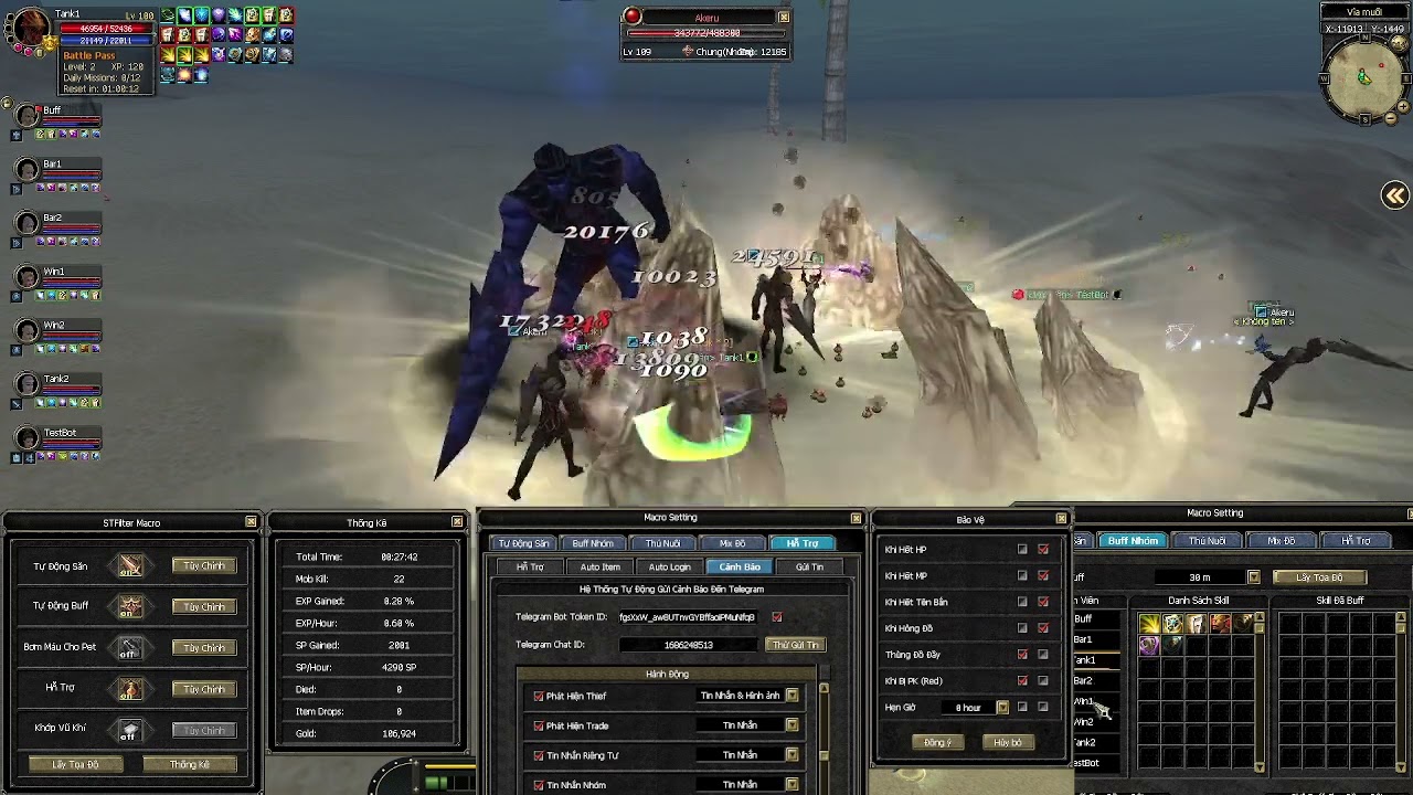 Test Bot Ingame With Party EU (STFILTER NewVer)
