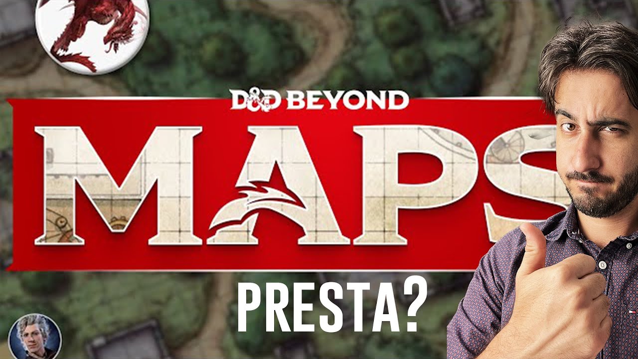 Maps do D&D Beyond - Bom pra jogar online?  - Dicas de RPG #342 [D&D 2024]