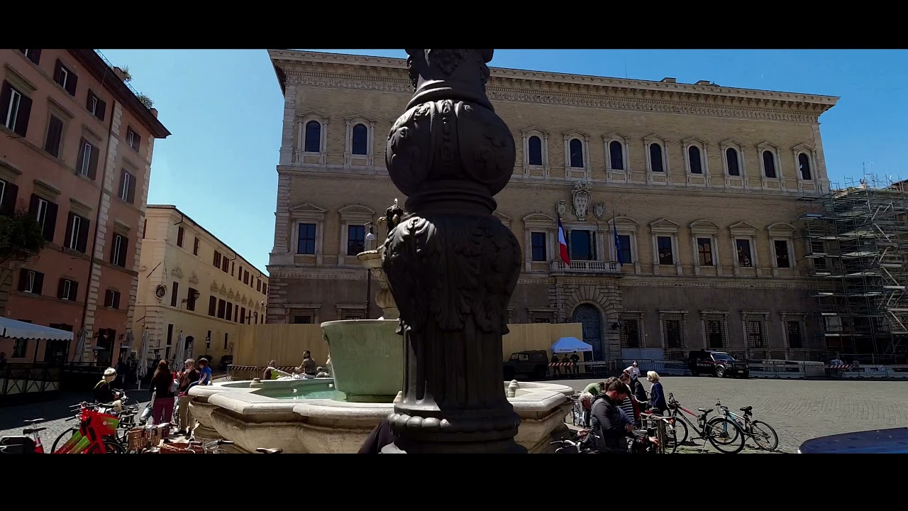 Hyperlapse Campo dei Fiori, Piazza Farnese