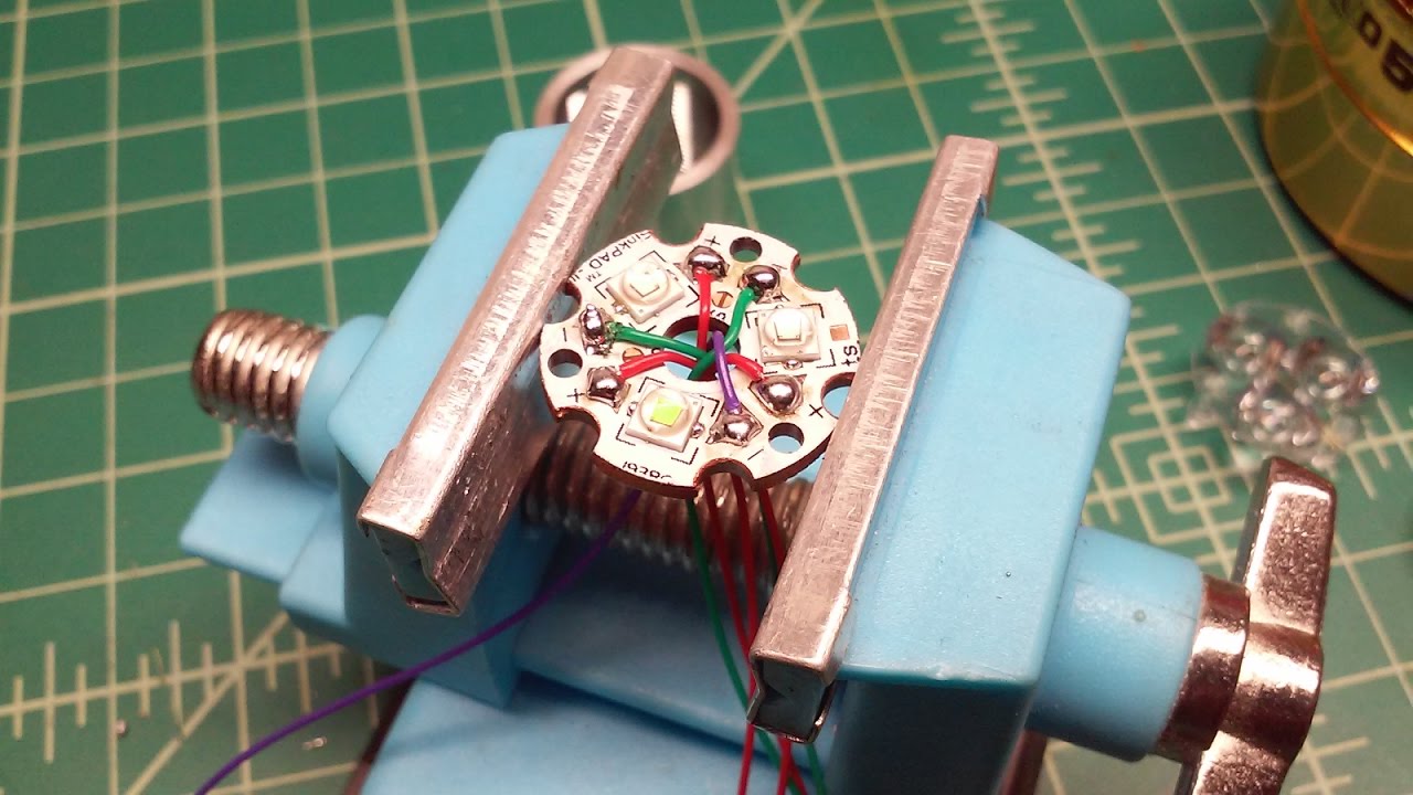 LED Soldering Demonstration