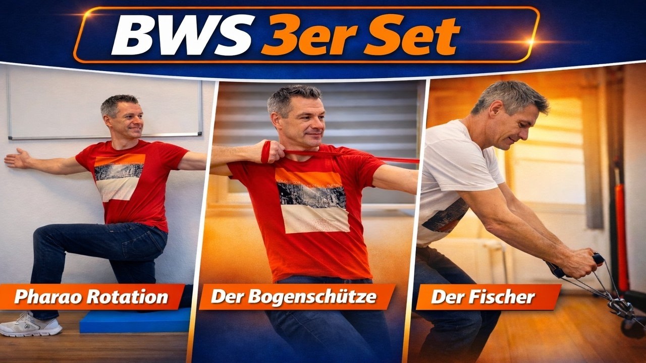 BWS 3er SET  (Pharao Rotation, Der Bogenschütze, Der Fischer)