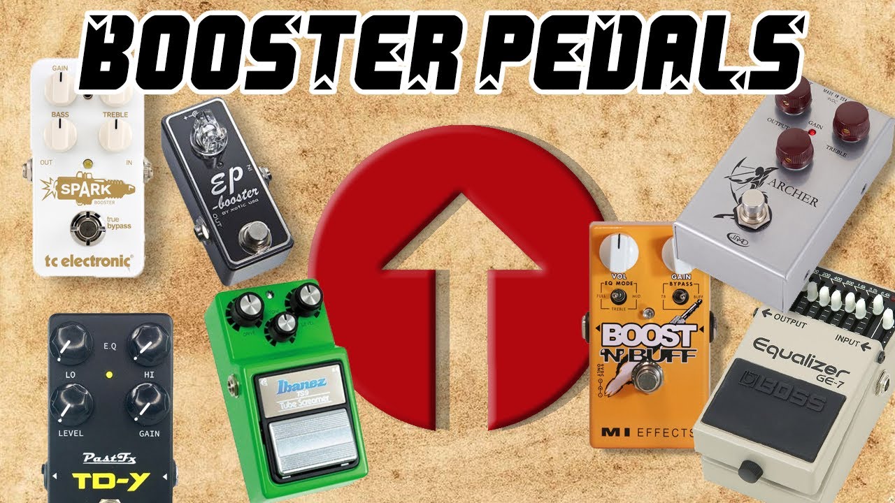 Booster Pedals: How and Why You Would Use Them