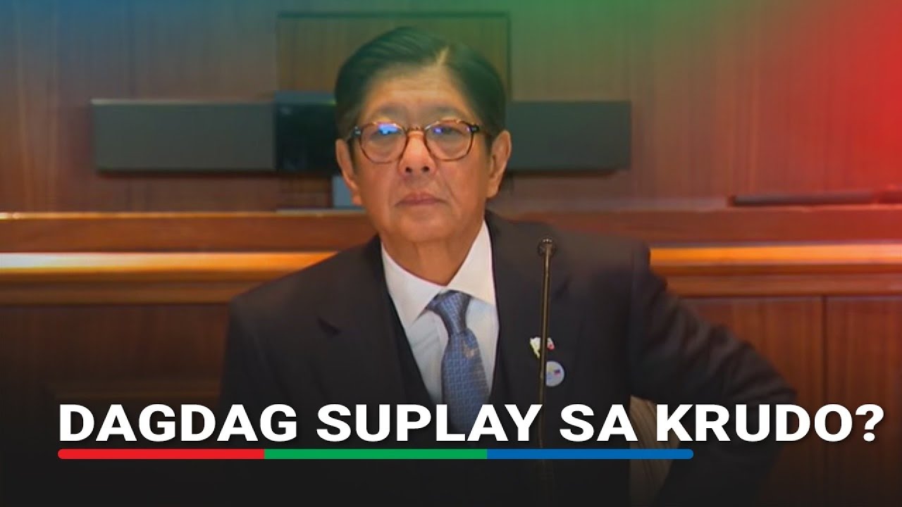 ICYMI: Suplay ng krudo sa Pilipinas, sapat ba? Sagot ni Marcos | ABS-CBN News