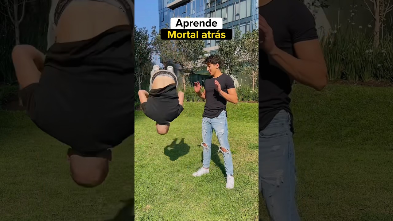 As&iacute; se hace un MORTAL ATR&Aacute;S 🤯 #tutorial #acrobacias #retoshorts30