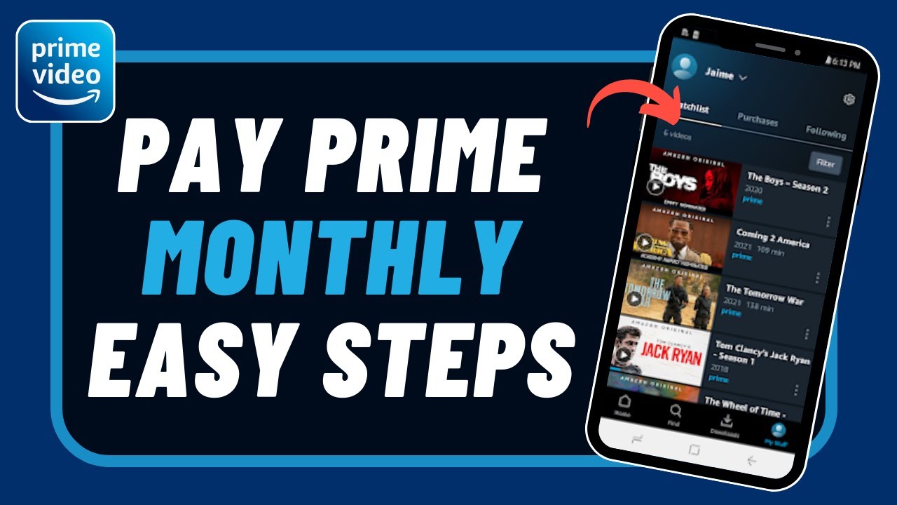 How to Pay Amazon Prime Monthly !