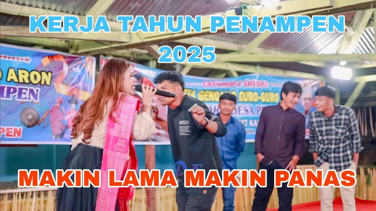 GOYANG SISITIK AJA KERJA TAHUN TERBARU 2025 DESA PENAMPEN | YESRI BR TARIGAN - SALAM METEDEH DLL