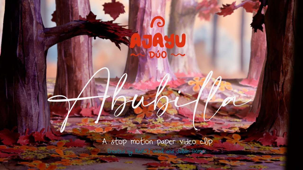Trailer Abubilla - Ajayu dúo (trailer del videoclip oficial stop motion de papel)