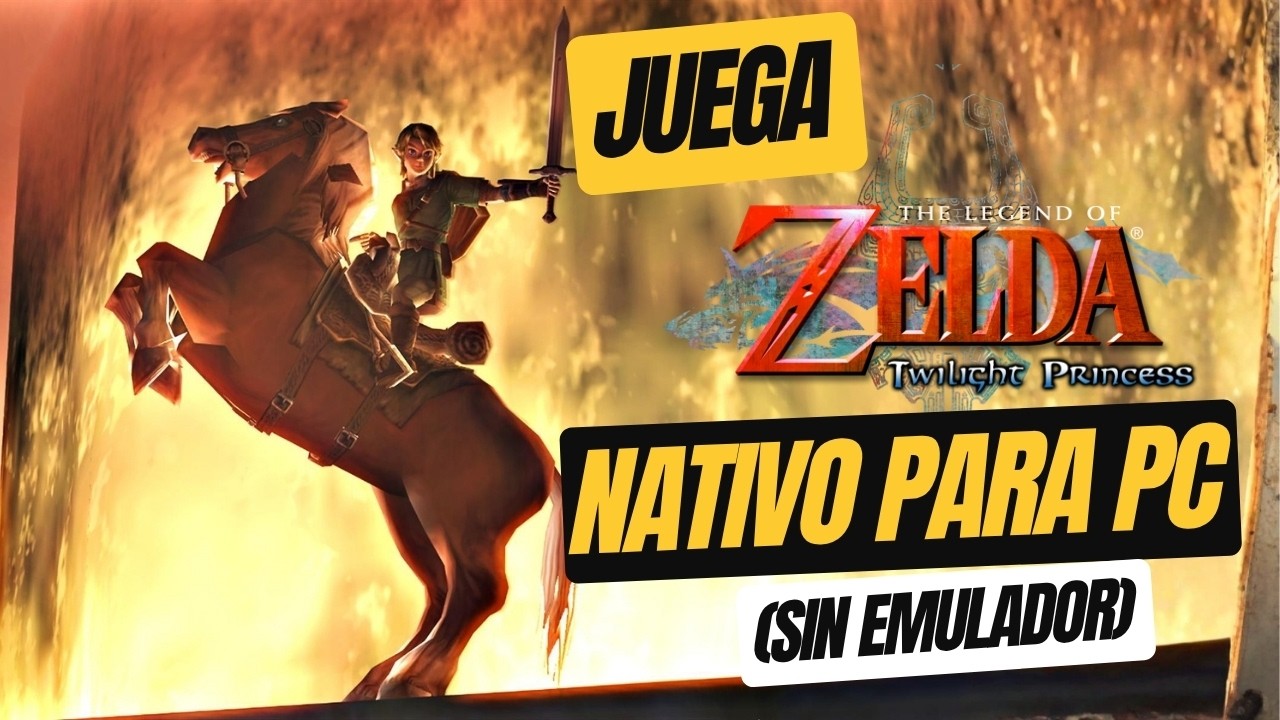 Juega Zelda Twilight Princess en PC NATIVO | Tutorial Completo