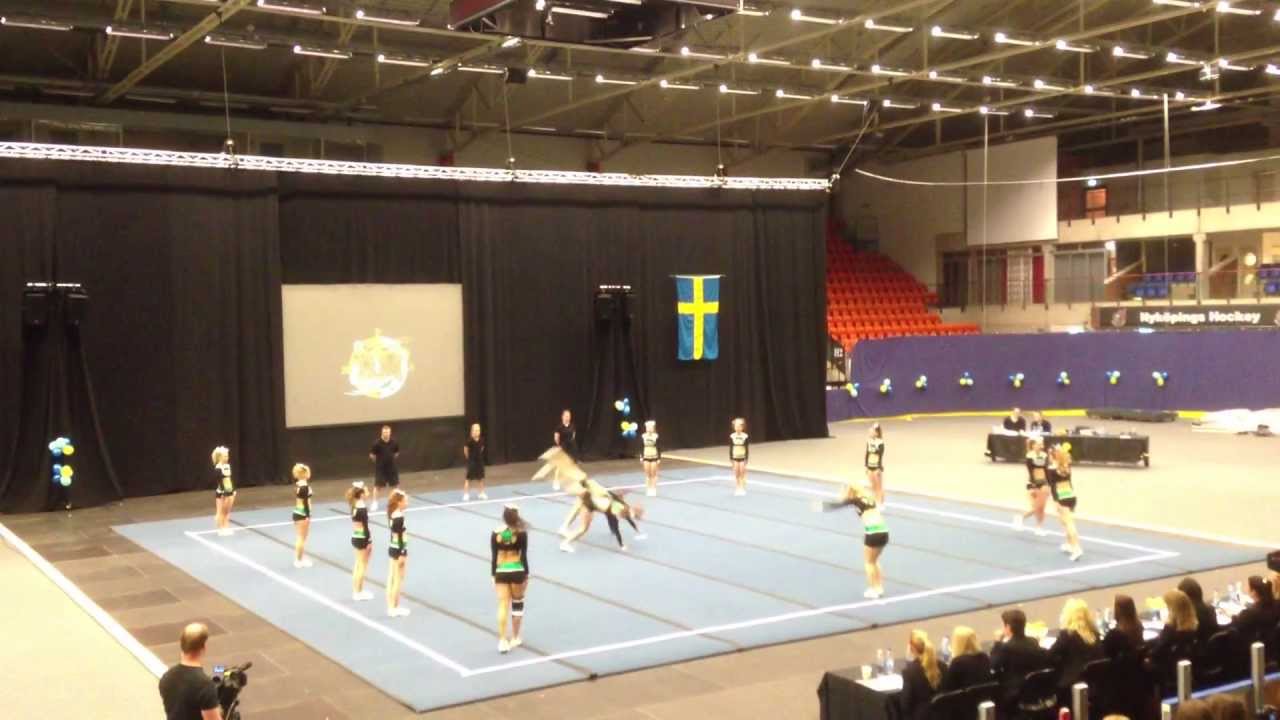 Stingrays Cheer Skellefteå RM mästare 2013