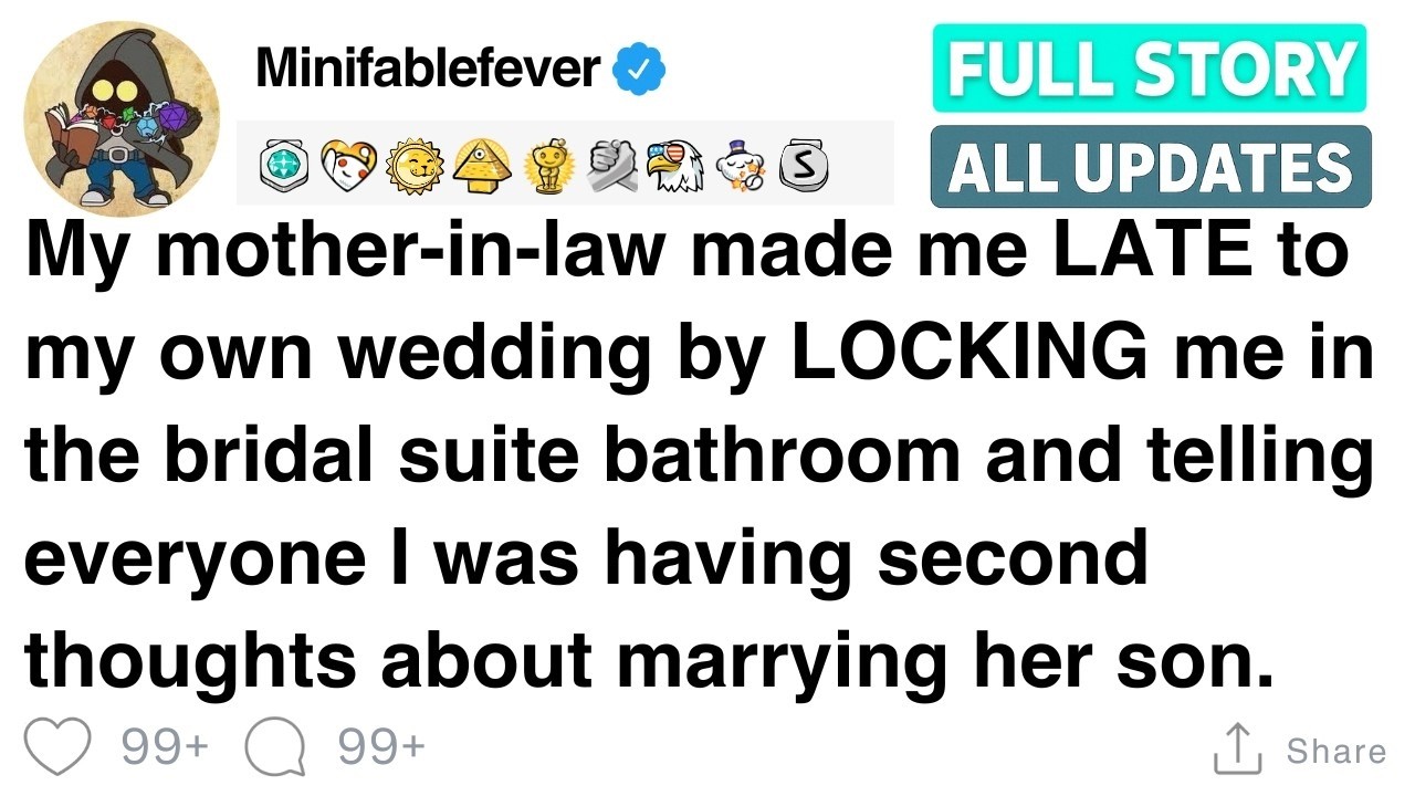 My MIL locked me in the bridal suite and told everyone I doubted the wedding  FULL STORY