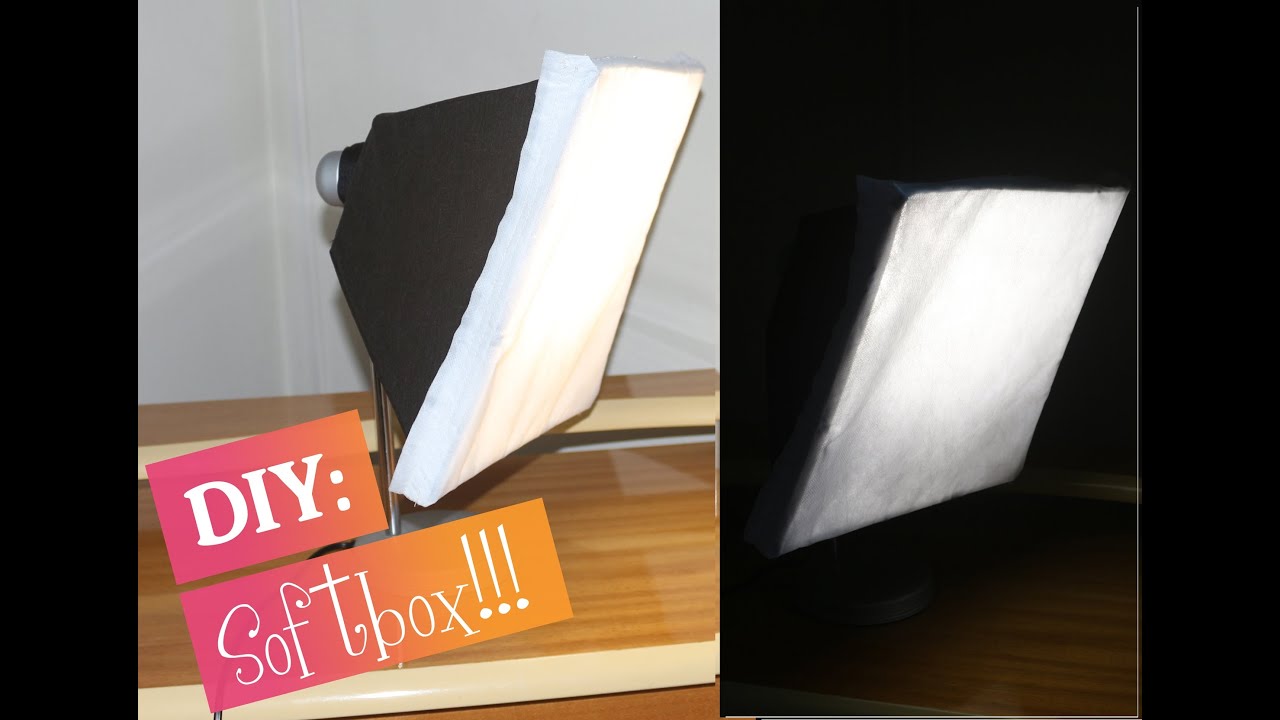 Como fazer a sua softbox