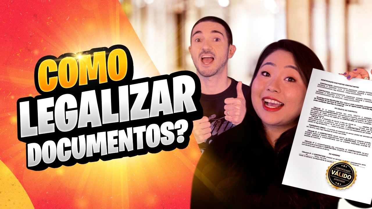 Como LEGALIZAR DOCUMENTOS para a ESPANHA?