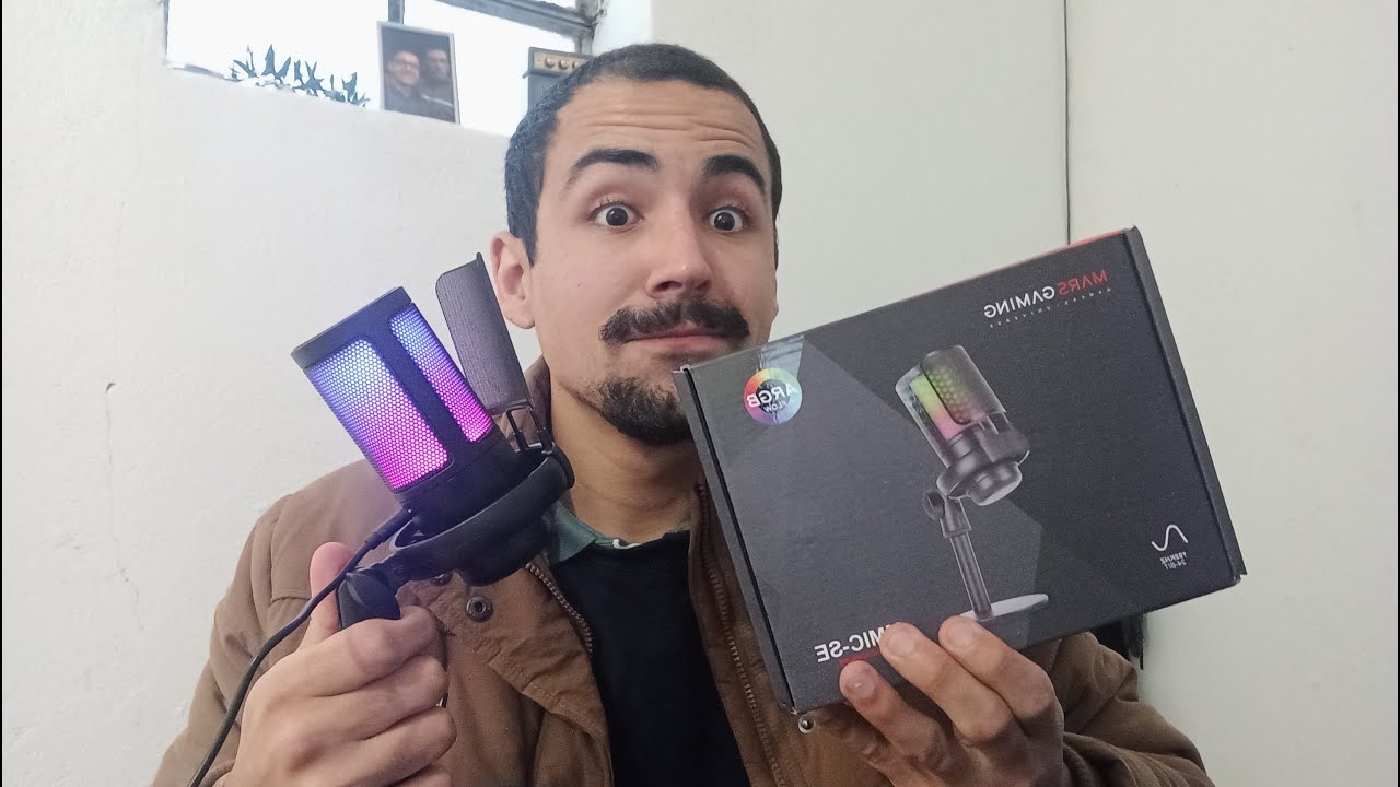 Unboxing do meu novo Microfone