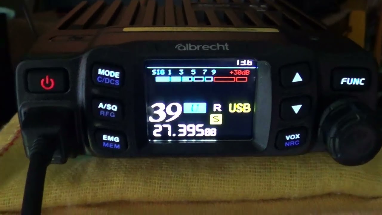 FIRST CONTACT: Albrecht AE  5900 Mini SSB CB  Radio  (08/02/2026)