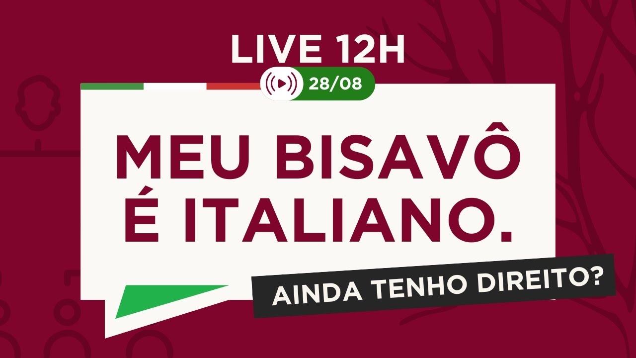 [Cidadania italiana ] Sou bisneto de italiano: posso ser reconhecido após o novo decreto?