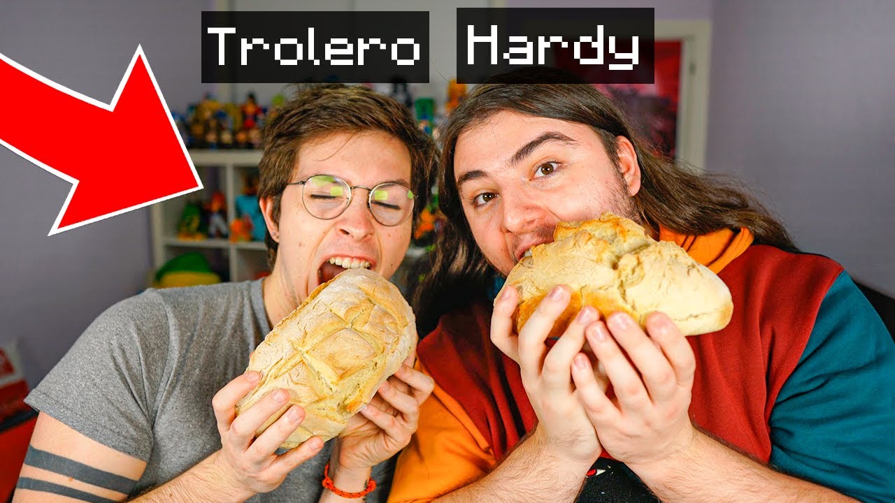 MINECRAFT pero HACEMOS PAN en LA VIDA REAL 😍🍞 TROLARDY