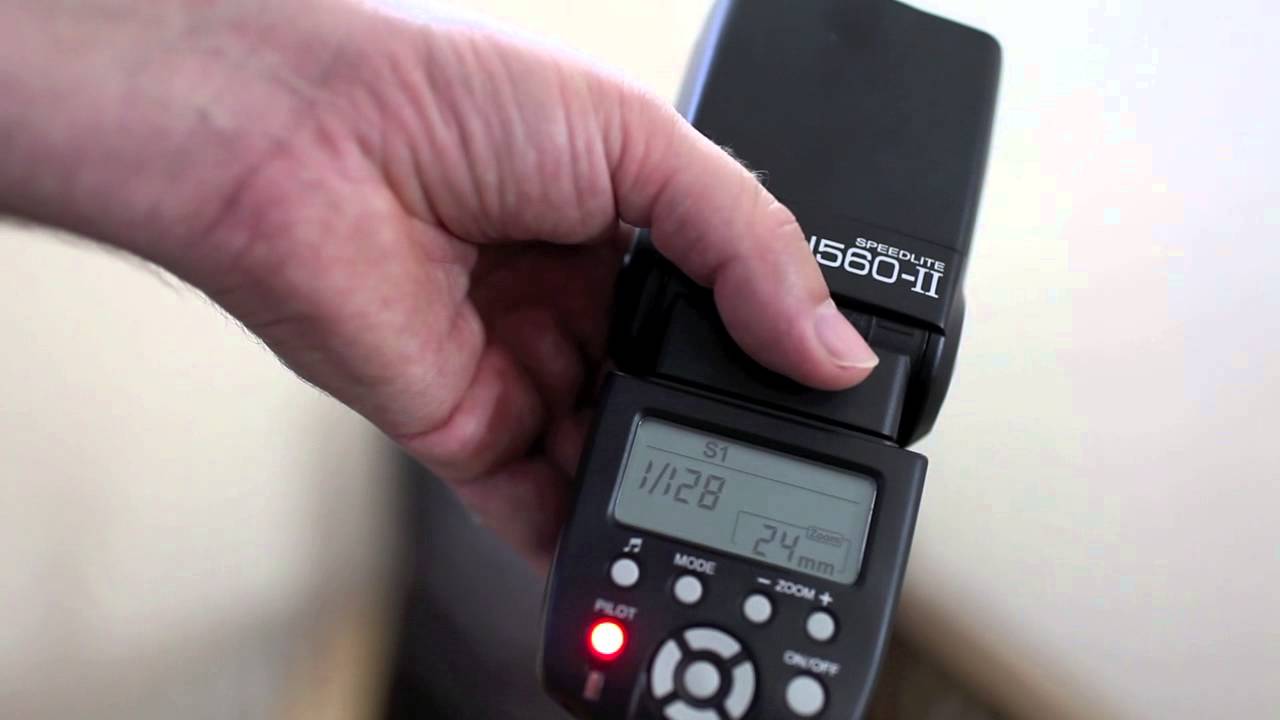 Flash Speedlight Yongnuo 560 II Review Tutorial