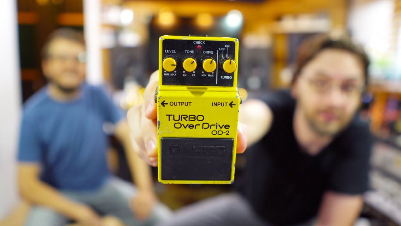 Педали TURBO ЛУЧШЕ — Boss OD-2 TURBO Over Drive